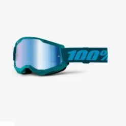 Maschera Strata 2 Blu Lente Specchio Blu