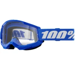 Maschera Strata 2 Blu Lente Trasparente