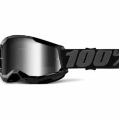 Maschera Strata 2 Nero Lente Argento