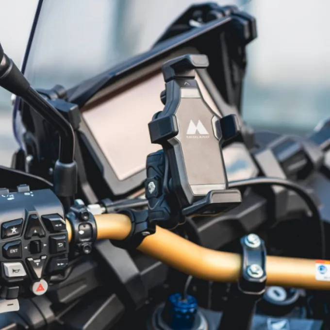 MH-NV Supporto Moto per Telefono con Antivibrazione