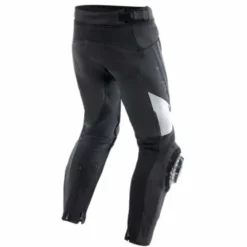 Pantalone Delta 4 Pelle Nero Bianco
