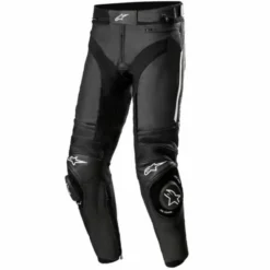 Pantalone Missile V3 pelle Nero Bianco
