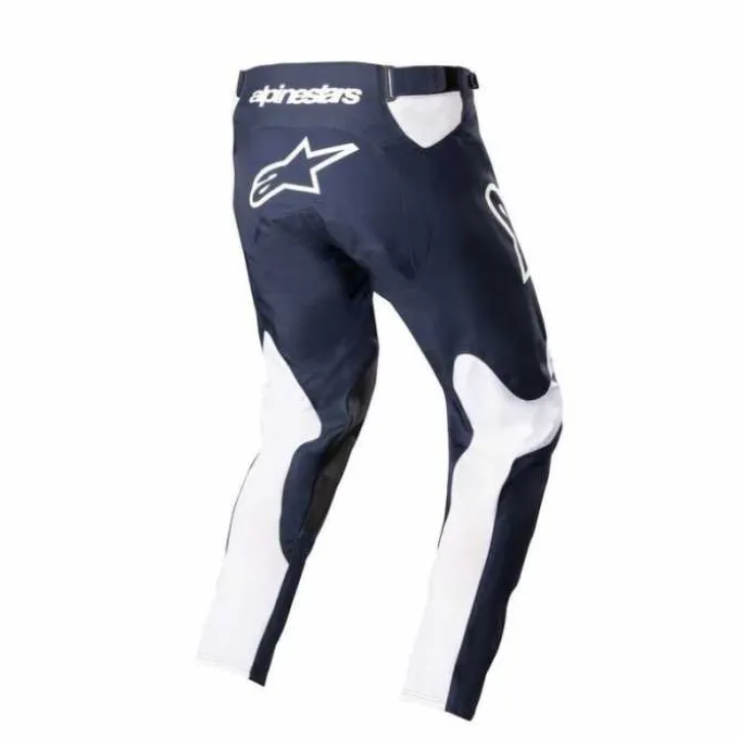 Pantalone Racer Hoen Blu Bianco