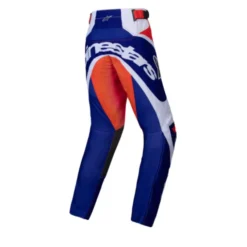 Pantalone Youth Racer Wurx bianco multicolor