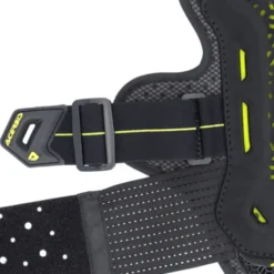 Pettorina Acerbis Plasma Junior Nero Giallo Fluo