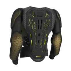 Pettorina Acerbis Plasma Junior Nero Giallo Fluo