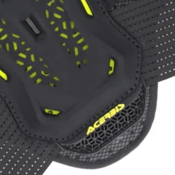 Pettorina Acerbis Plasma Junior Nero Giallo Fluo