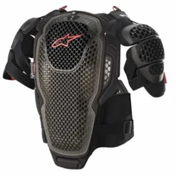 Pettorina A-6 Chest Nero Rosso