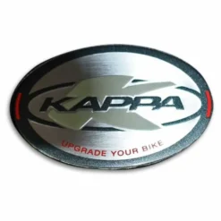 Placca adesiva ovale in alluminio Kappa Z1632R