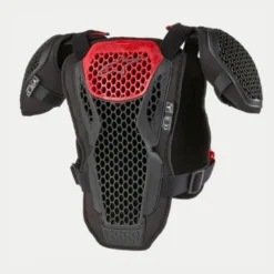 Protezione Torace Schiena Bionic Action Youth Nero Rosso