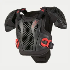 Protezione Torace Schiena Bionic Action Youth Nero Rosso