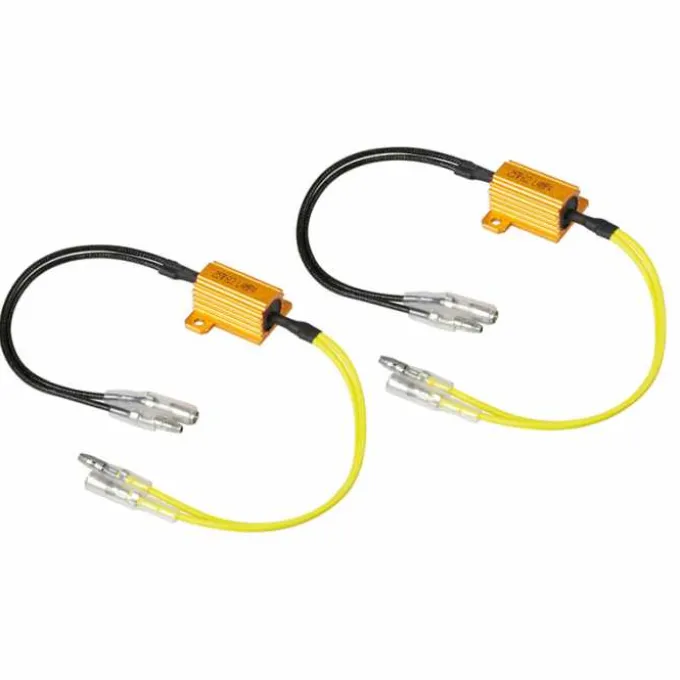 Resistenze alluminio 6OHM 25W C/Connettori rapidi