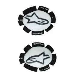 Saponette Ginocchia Gp Plus Knee Slider Bianco Nero