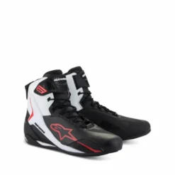Scarpe Faster 4 Nero Bianco Rosso