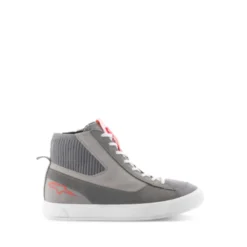Scarpe Stated Nero Grigio Rosso Fluo Bianco