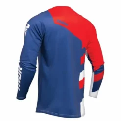 Sector Jersey Bianco Blu Rosso