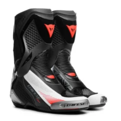 Stivale Torque 4 Air Nero Bianco Rosso Fluo