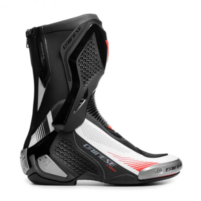 Stivale Torque 4 Air Nero Bianco Rosso Fluo