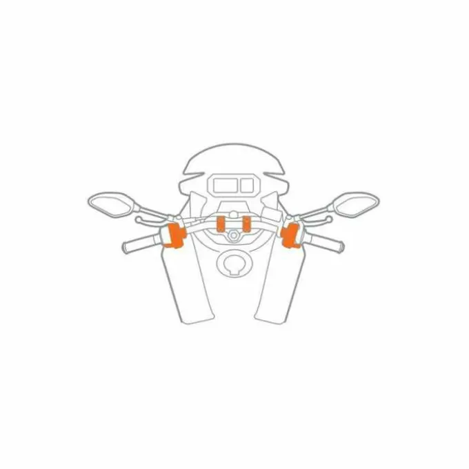Supporto con attacco Opti-Screw M6