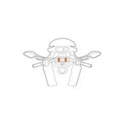 Supporto con attacco Opti-Screw M8