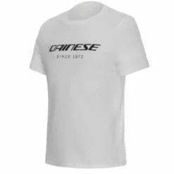 T-shirt Dainese Essence Wordmark Bianco Nero