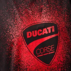 T-shirt Ducati Splash nero rosso