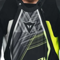 Tuta Audax D-zip Prof Estiva Nero Bianco Giallo