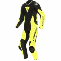 Tuta Dainese Demon Sprint Prof. Nero Giallo Fluo