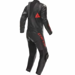 Tuta Dainese Demon Sprint Prof. Nero Rosso Fluo