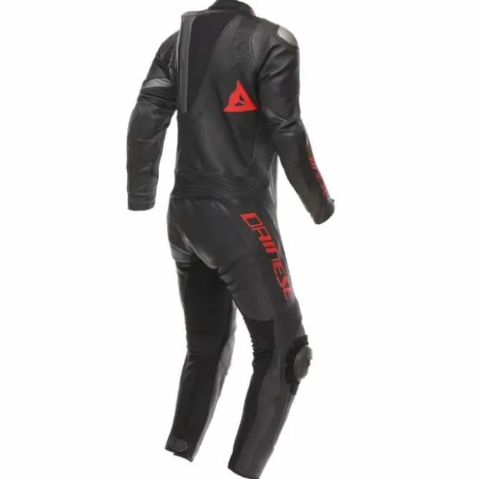 Tuta Dainese Demon Sprint Prof. Nero Rosso Fluo