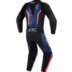 Tuta GP Force V2 Prof. Nero Blu Rosso Fluo
